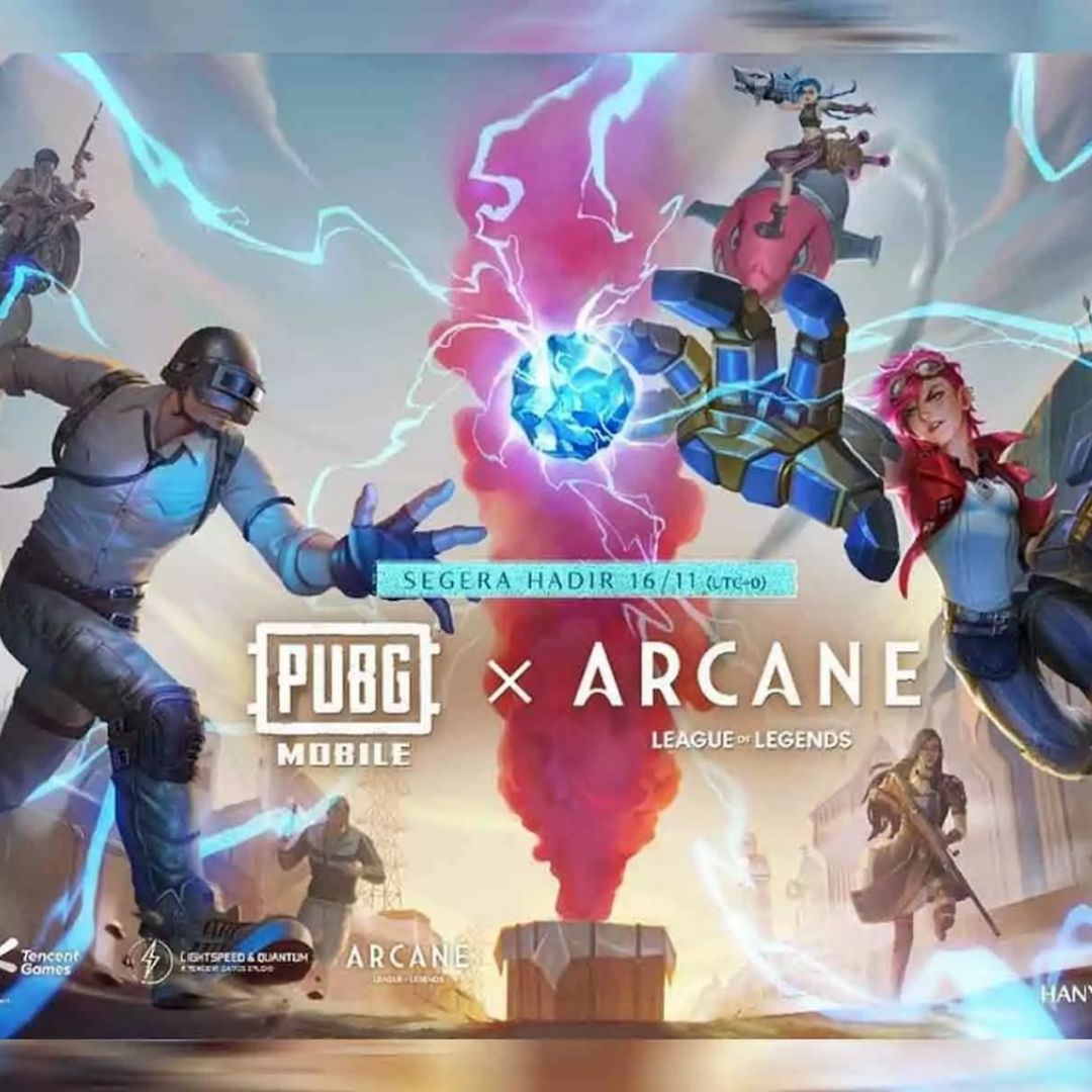 PUBG Mobile Collaborates with League of Legends Arcane